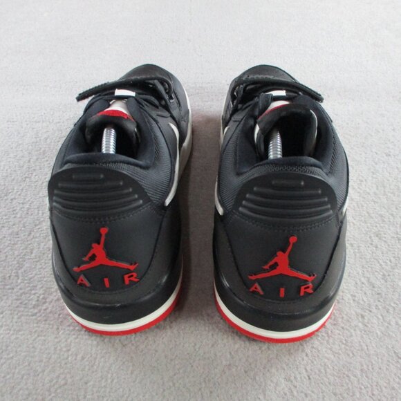 Nike Air Jordan Legacy 312 Low Mens 12.5 Black Sail University Red Sneaker Shoes - Picture 3 of 6